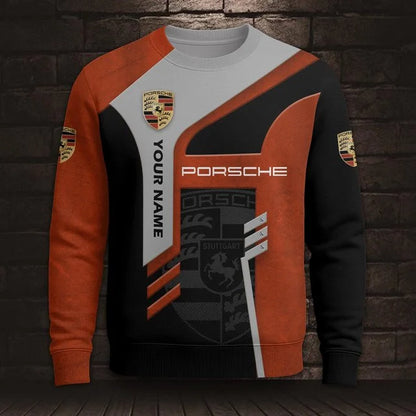 Porsche v3 3D Polo Shirt – Custom Name
