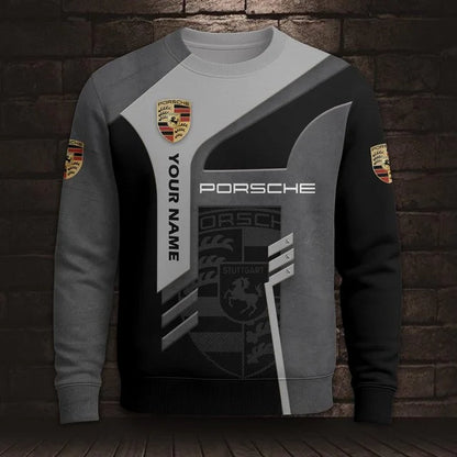 Porsche v3 3D Polo Shirt – Custom Name