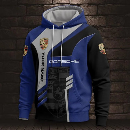 Porsche v3 3D Polo Shirt – Custom Name