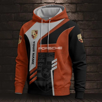 Porsche v3 3D Polo Shirt – Custom Name