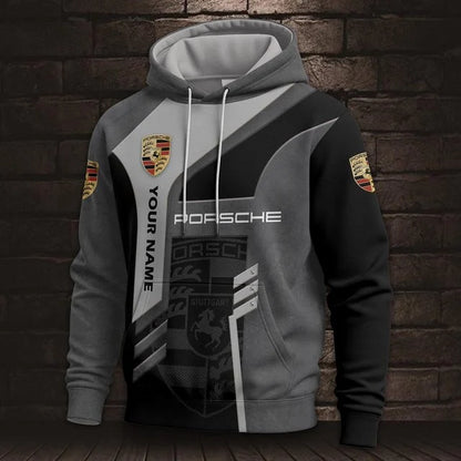 Porsche v3 3D Polo Shirt – Custom Name