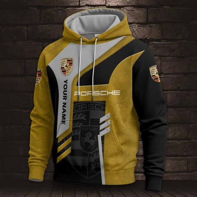 Porsche v3 3D Polo Shirt – Custom Name