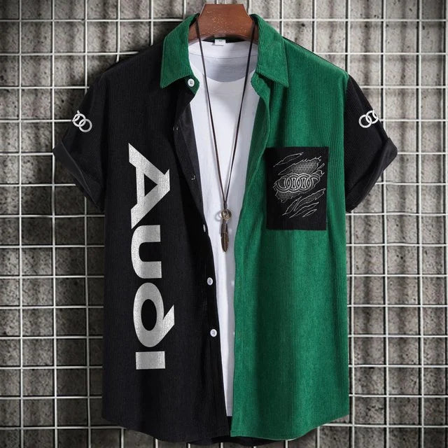 Audi Custom Name 3D Hawaiian Shirt – Limited Edition