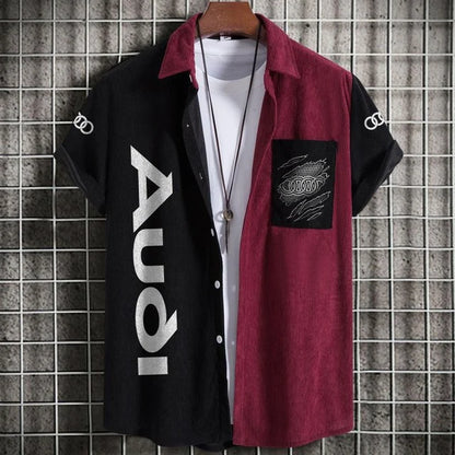 Audi Custom Name 3D Hawaiian Shirt – Limited Edition