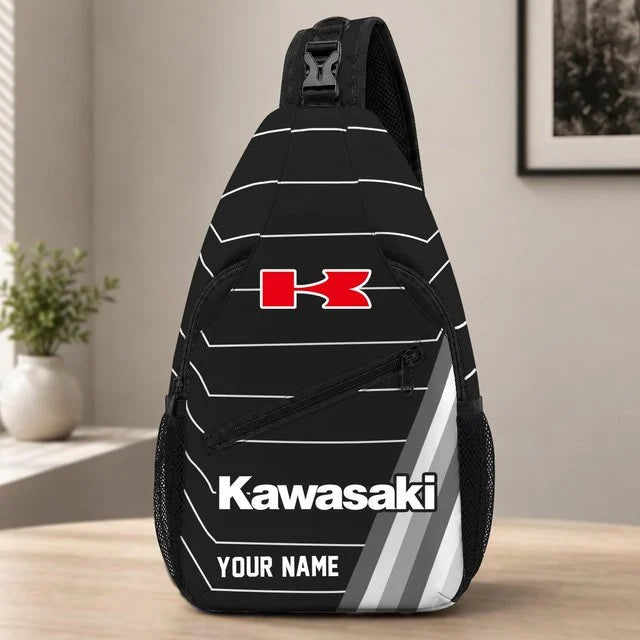 Kawasaki Sling Bag – Custom Name Crossbody Bag