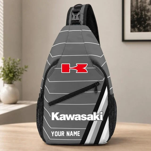 Kawasaki Sling Bag – Custom Name Crossbody Bag