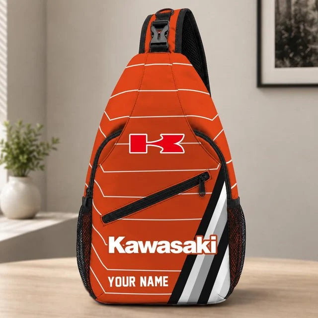 Kawasaki Sling Bag – Custom Name Crossbody Bag