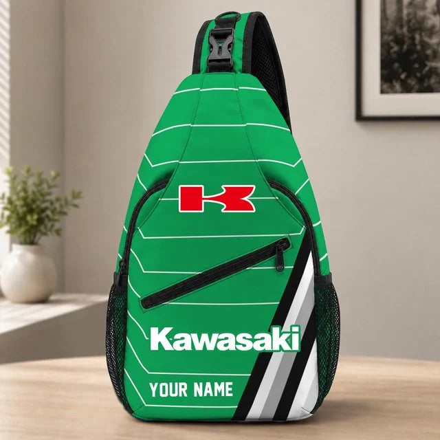 Kawasaki Sling Bag – Custom Name Crossbody Bag