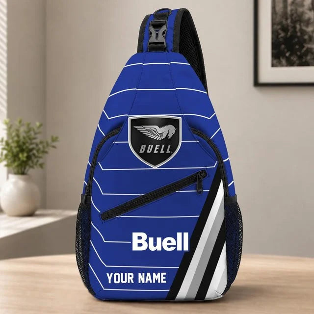 Buell Motorcycles Sling Bag – Custom Name Crossbody Bag