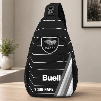 Buell Motorcycles Sling Bag – Custom Name Crossbody Bag