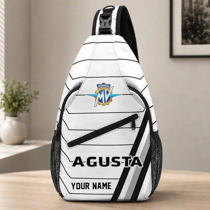 MV Agusta Motorcycles Sling Bag – Custom Name Crossbody Bag