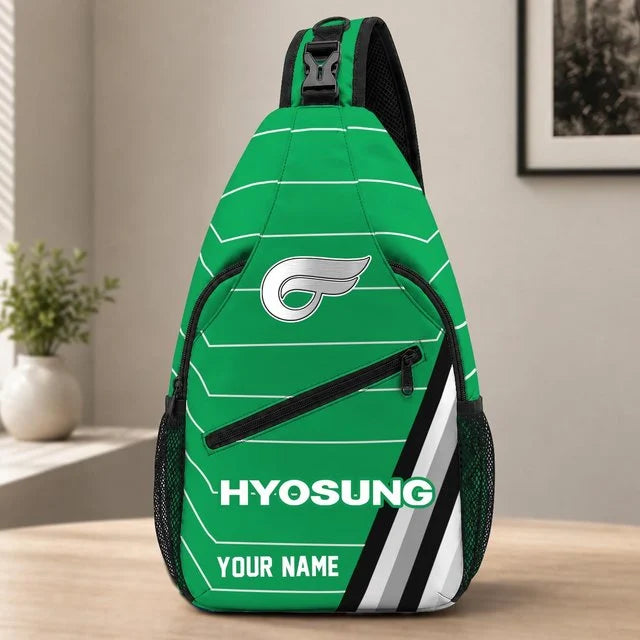 Hyosung Motorcycles Sling Bag – Custom Name Crossbody Bag