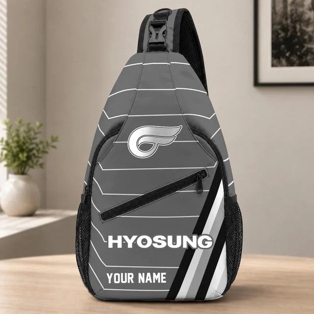 Hyosung Motorcycles Sling Bag – Custom Name Crossbody Bag