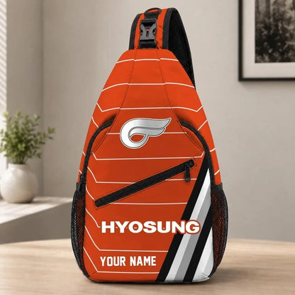 Hyosung Motorcycles Sling Bag – Custom Name Crossbody Bag