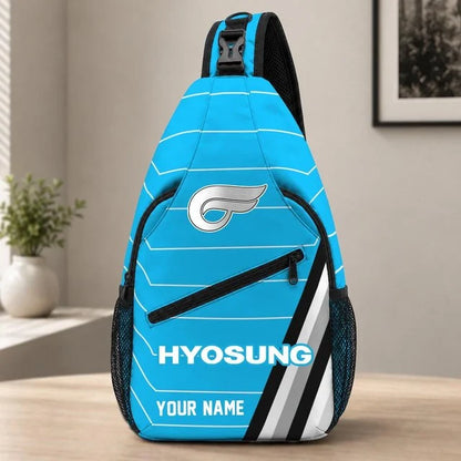Hyosung Motorcycles Sling Bag – Custom Name Crossbody Bag