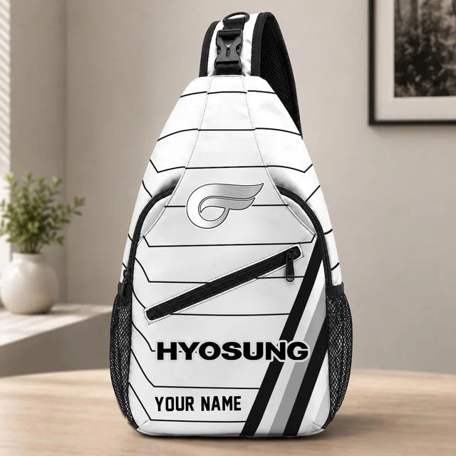 Hyosung Motorcycles Sling Bag – Custom Name Crossbody Bag