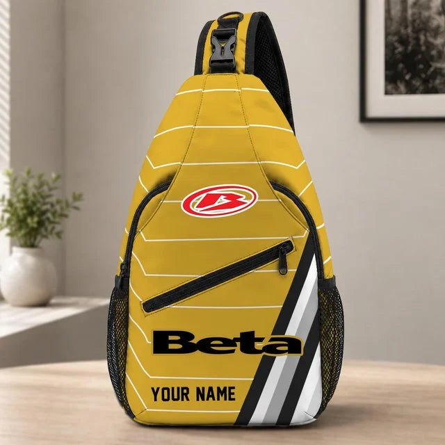 Beta Motorcycles Sling Bag – Custom Name Crossbody Bag