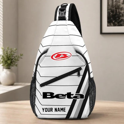 Beta Motorcycles Sling Bag – Custom Name Crossbody Bag