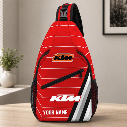 KTM Sling Bag – Custom Name Crossbody Bag