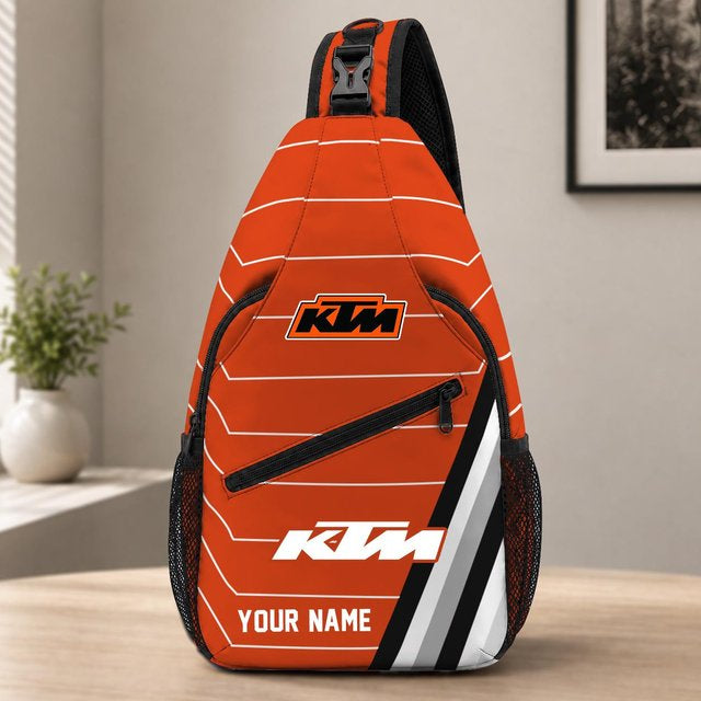 KTM Sling Bag – Custom Name Crossbody Bag