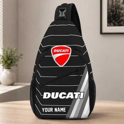 Ducati Sling Bag – Custom Name Crossbody Bag