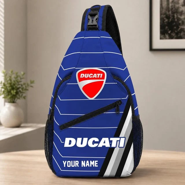 Ducati Sling Bag – Custom Name Crossbody Bag