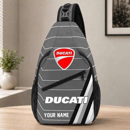 Ducati Sling Bag – Custom Name Crossbody Bag