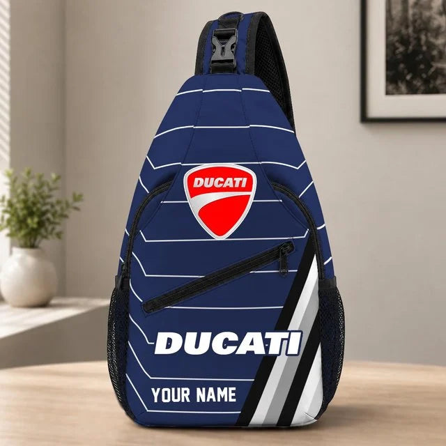 Ducati Sling Bag – Custom Name Crossbody Bag