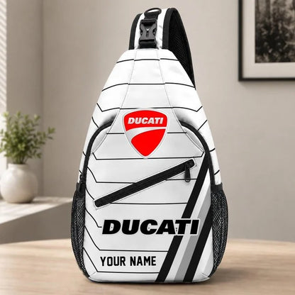 Ducati Sling Bag – Custom Name Crossbody Bag