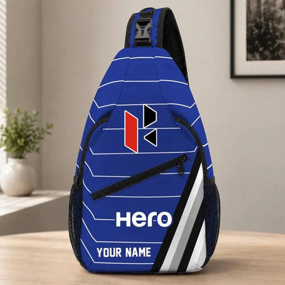 Hero Motorcycles Sling Bag – Custom Name Crossbody Bag
