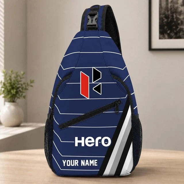 Hero Motorcycles Sling Bag – Custom Name Crossbody Bag