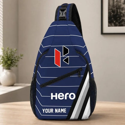 Hero Motorcycles Sling Bag – Custom Name Crossbody Bag