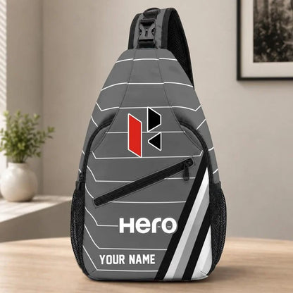 Hero Motorcycles Sling Bag – Custom Name Crossbody Bag