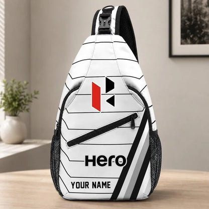 Hero Motorcycles Sling Bag – Custom Name Crossbody Bag