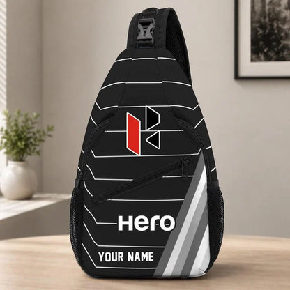 Hero Motorcycles Sling Bag – Custom Name Crossbody Bag