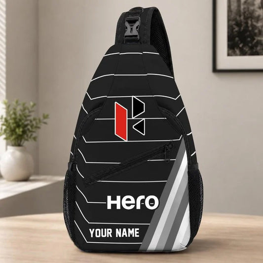 Hero Motorcycles Sling Bag – Custom Name Crossbody Bag