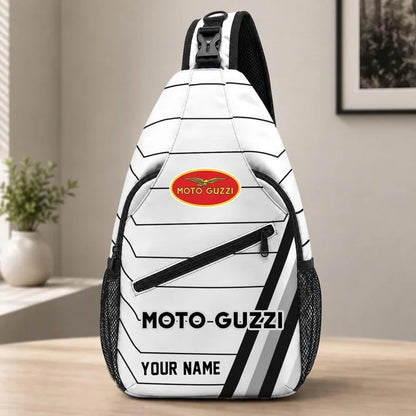 Moto Guzzi Sling Bag – Custom Name Crossbody Bag