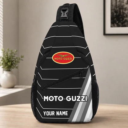 Moto Guzzi Sling Bag – Custom Name Crossbody Bag