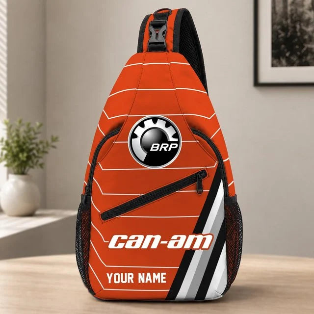 Can-Am Motorcycles Sling Bag – Custom Name Crossbody Bag