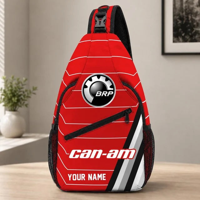 Can-Am Motorcycles Sling Bag – Custom Name Crossbody Bag