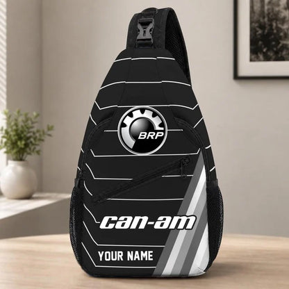 Can-Am Motorcycles Sling Bag – Custom Name Crossbody Bag