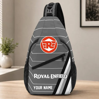 Royal Enfield Sling Bag – Custom Name Crossbody Bag