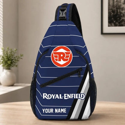 Royal Enfield Sling Bag – Custom Name Crossbody Bag