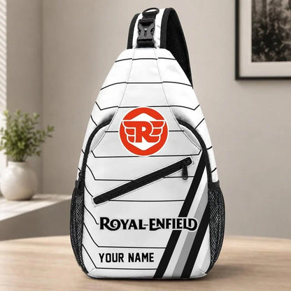 Royal Enfield Sling Bag – Custom Name Crossbody Bag