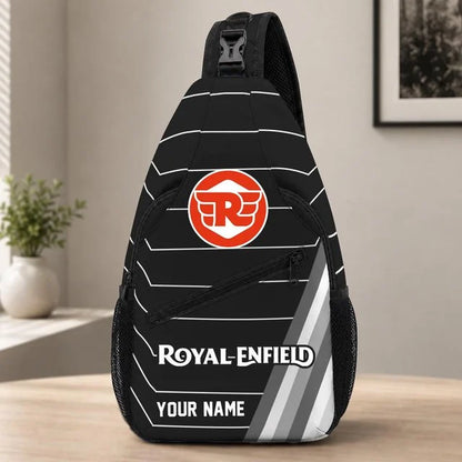Royal Enfield Sling Bag – Custom Name Crossbody Bag