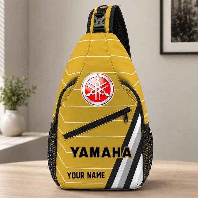 Yamaha Motor Sling Bag – Custom Name Crossbody Bag