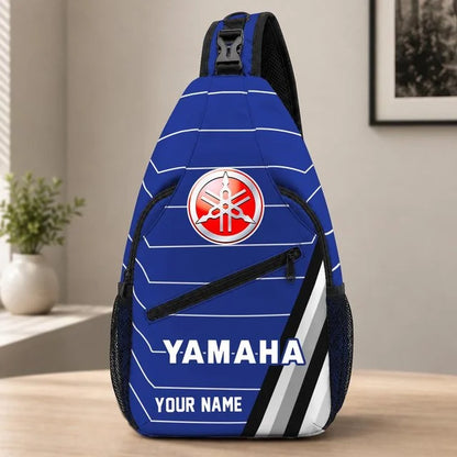 Yamaha Motor Sling Bag – Custom Name Crossbody Bag