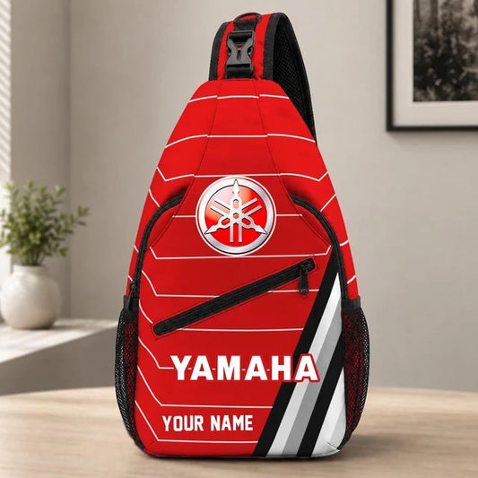 Yamaha Motor Sling Bag – Custom Name Crossbody Bag