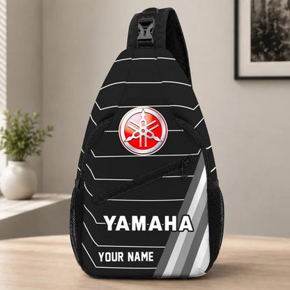 Yamaha Motor Sling Bag – Custom Name Crossbody Bag