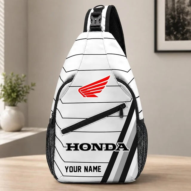 Honda Motor Sling Bag – Custom Name Crossbody Bag